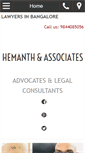 Mobile Screenshot of hemanthassociates.com